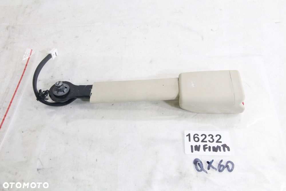 klamra przedniego pasa bezpieczeństwa zapięcie zapinka orygina infiniti q60 - 2