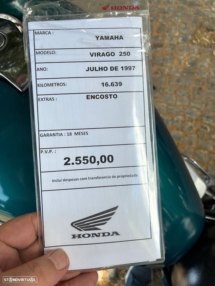 Yamaha XV 250 VIRAGO - 15