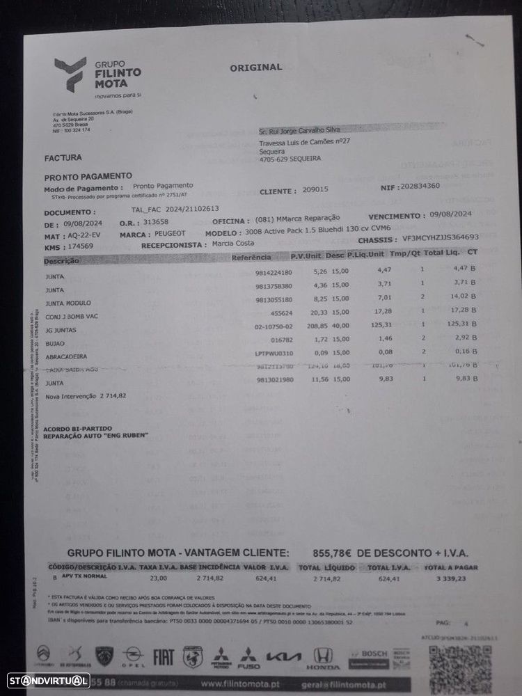 Peugeot 3008 1.5 BlueHDi Active Pack - 15