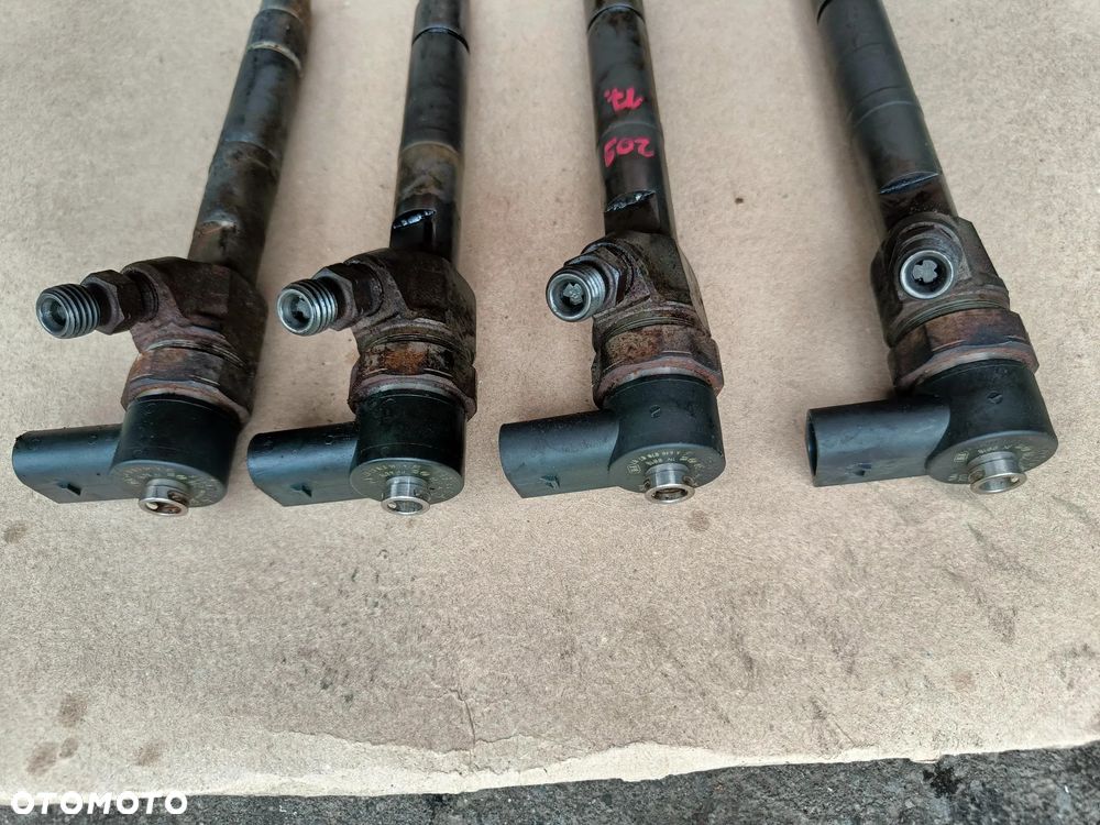 MERCEDES W203 W209 W211 2.2 2.7 3.2 CDI WTRYSKIWACZE WTRYSKI KOMPLET WTRYSKIWACZ A6460700787 - 7