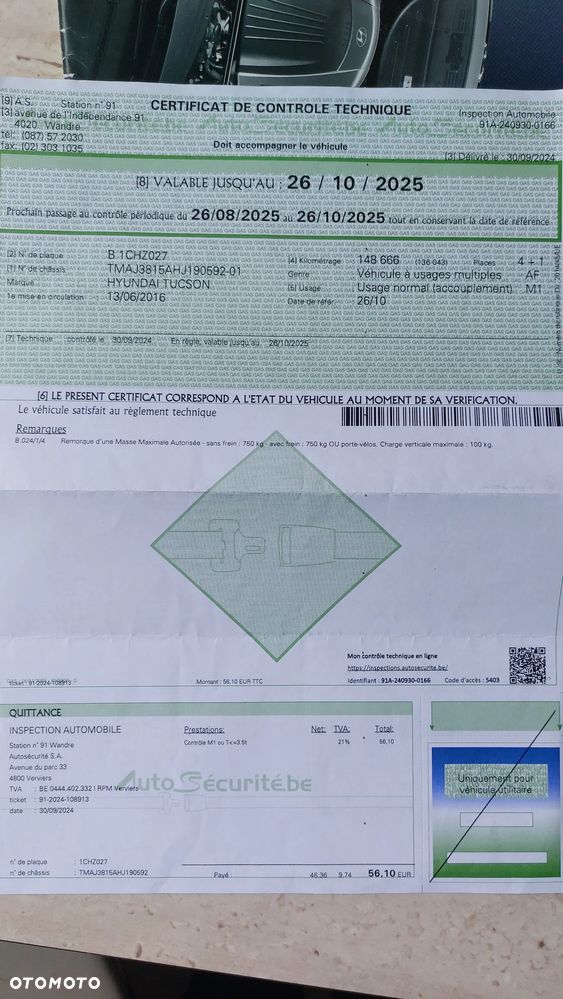 Hyundai Tucson blue 1.7 CRDi 2WD Style - 32