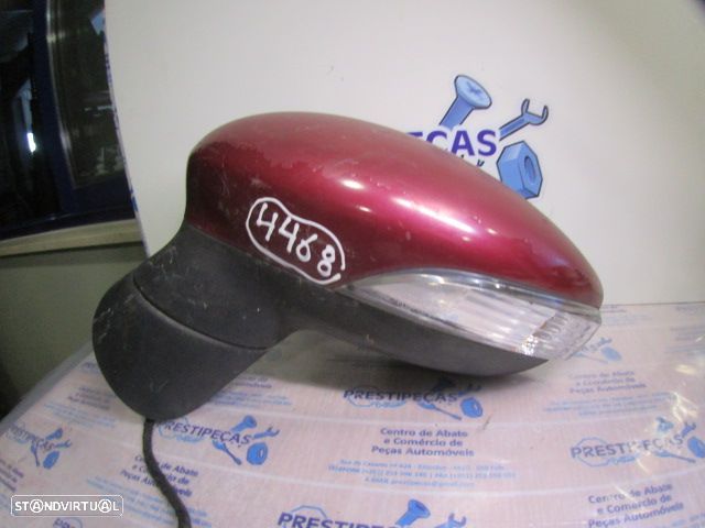 Espelho Esp4468 FORD FIESTA 6 2009 1.25 852CV 3P VERMELHO ESQ ELETRICO COM PISCA 6 PINOS - 2
