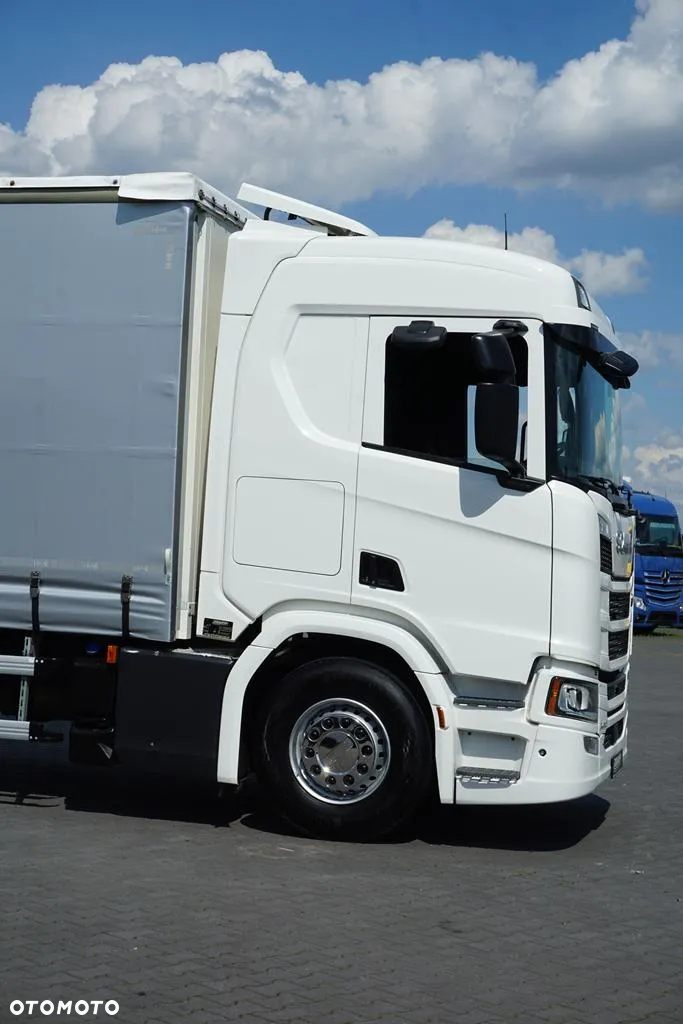 Scania R 410 / ACC / E 6  / FIRANKA + WINDA / DŁ. 9,5 M / 23 PALETY / RETARDER - 37