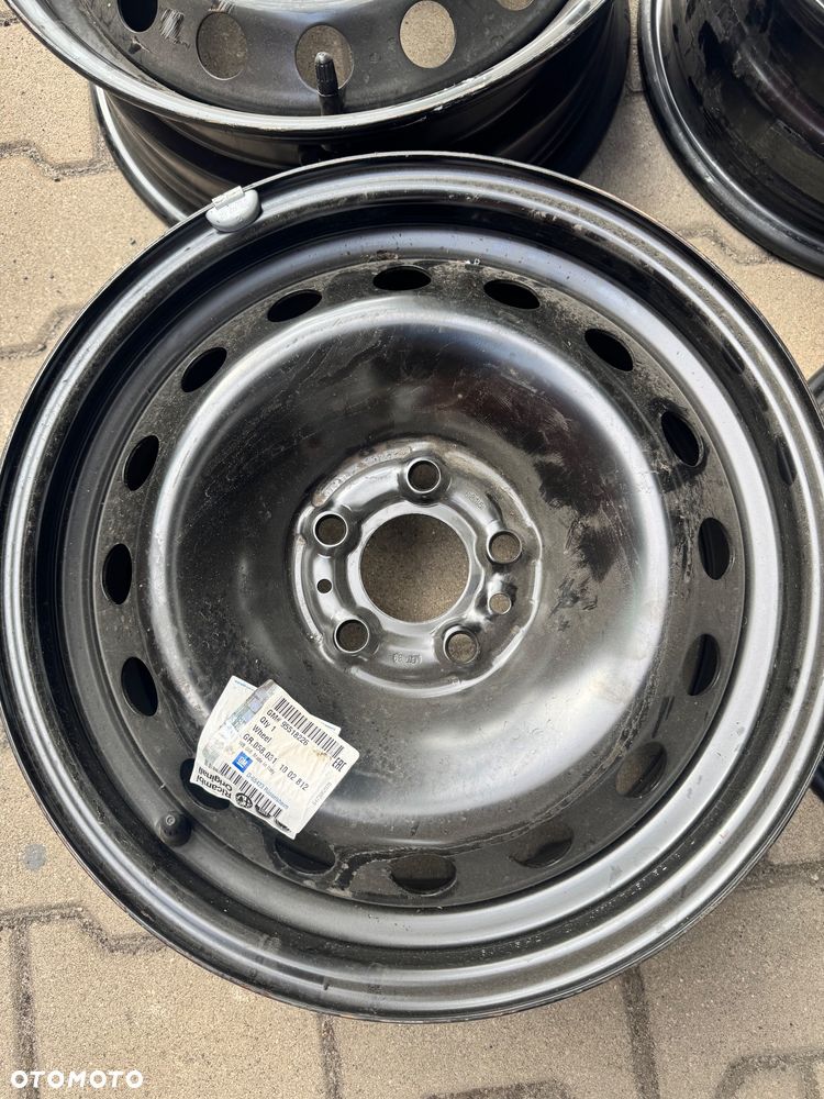 Felgi Stalowe 5x98 6Jx15 Et:39 Czujniki Tpms Opel Combo Fiat Doblo/Tipo - 2
