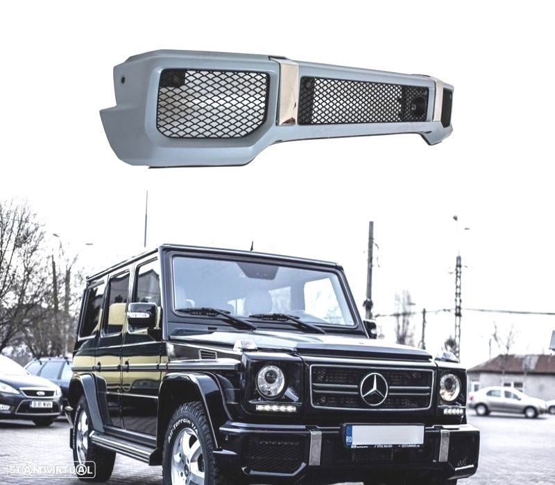 PARA-CHOQUES FRONTAL MERCEDES G W463 89-18 LOOK AMG G65 - 4