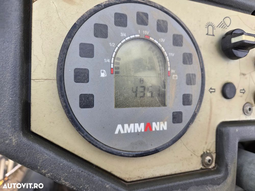 Ammann ARX26, 435h, latime tambur 1,2m, masa operationala 2,5tone, sistem stropire, motor Yanmar 30CP, lungime 2,3m, latime 1,25m, STARE FOARTE BUNA-PROMOTIE 19.900 EUR+Tva - 22