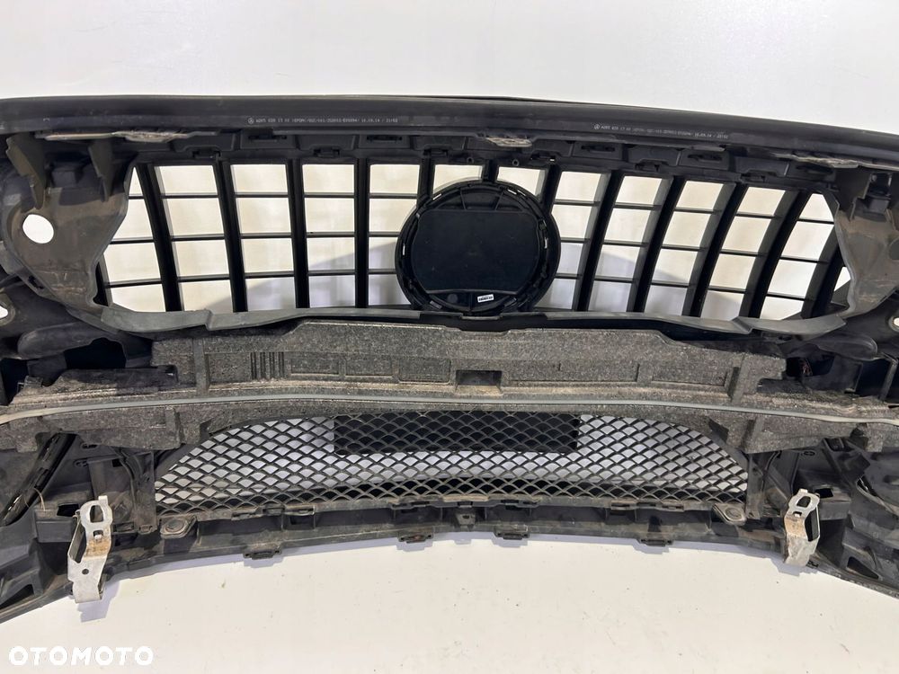 MERCEDES W205 AMG ZDERZAK MASKA CHŁODNICE PAS - 14