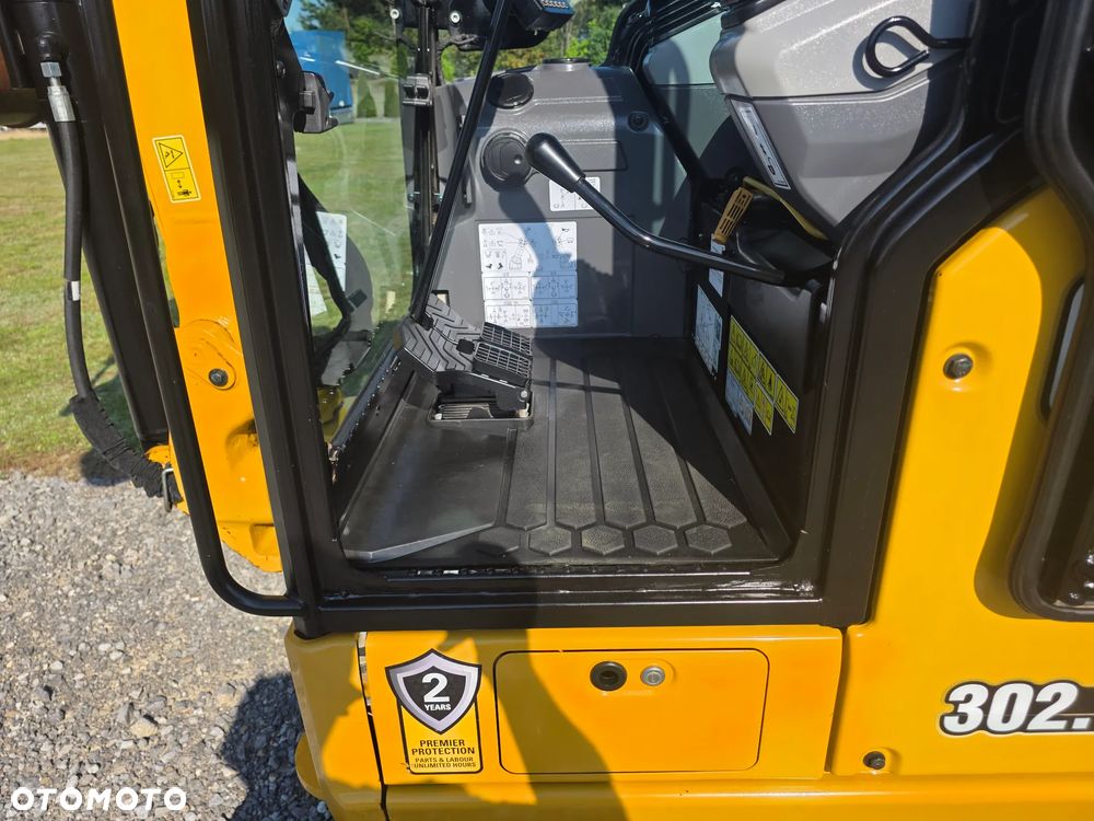 Caterpillar CAT 302.7 CR mini koparka szybkozłącze 3 łyżki piękna serwisowana 1 wł JCB sprowadzona w oryginale - 20
