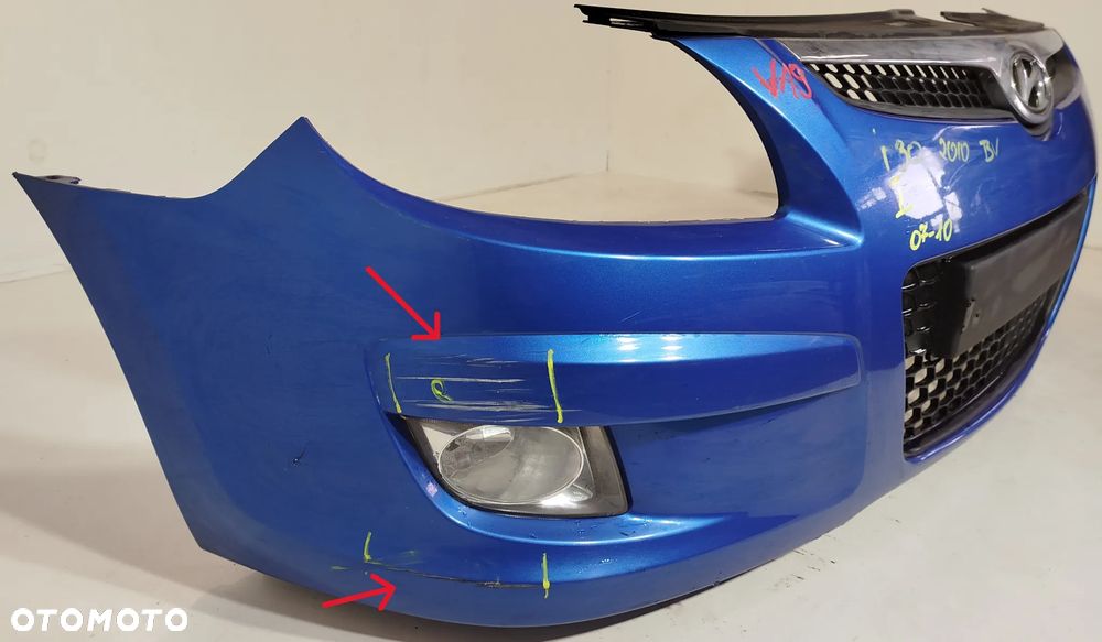 ZDERZAK PRZEDNI PRZÓD GRILL HYUNDAI I30 07-12 BV - 3