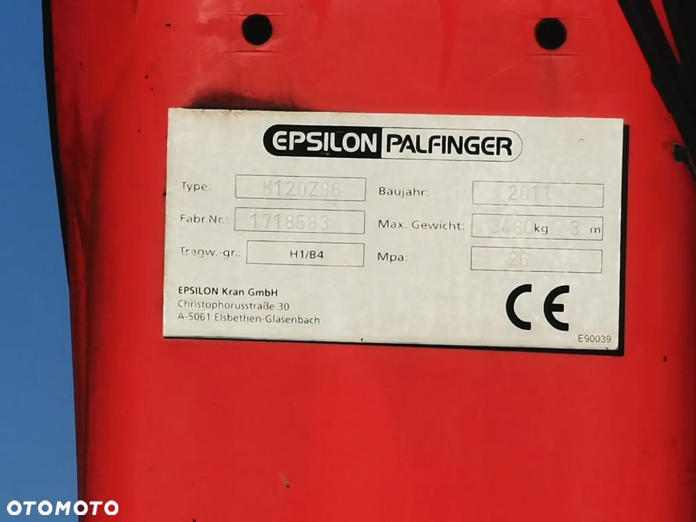 Scania R730 6x4 do drewna, stosu, kłody. EPSILON M120Z96 - 10