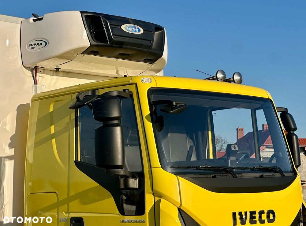 Iveco EUROCARGO 160-280 / CHŁODNIA / 6.1 M DŁUGOŚCI / 15 EUROPALET / AUTOMAT / SYPIALKA / NISKI PRZEBIEG / 16 TON DMC / CARRIER SPALINOWO - ELEKTRYCZNY / 2018 ROK - 10