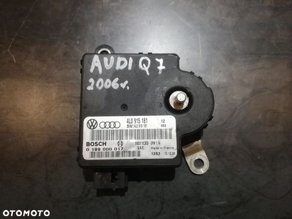Moduł sterowania akumulatorem Audi Q7 4L 4L0915181 - 1