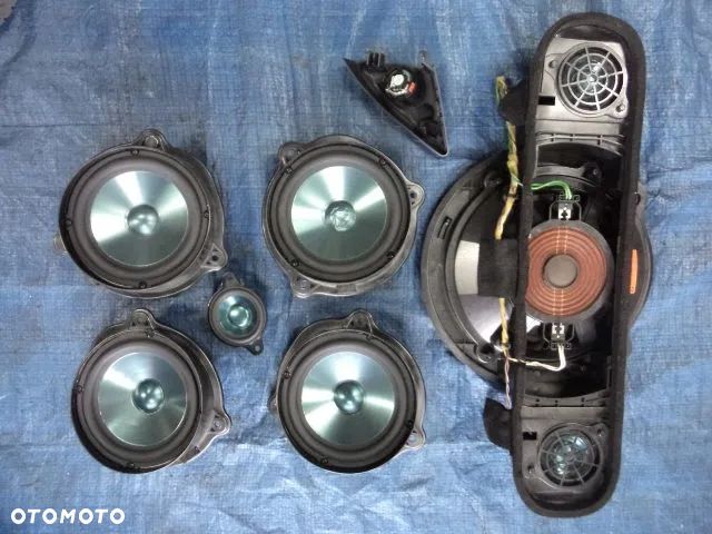 GŁOŚNIK GŁOŚNIKI PRZÓD TYŁ SUBWOOFER WZMACNIACZ NAGŁOŚNIENIE HARMAN KARDON LOGIC7 KOMPLET ZESTAW A2118707490 A2048706590 A2118705189 A2114409910 A2128201002 A1698201802 A2198200202 A2198200102 A2118207502 MERCEDES CLS W219 LIFT - 9