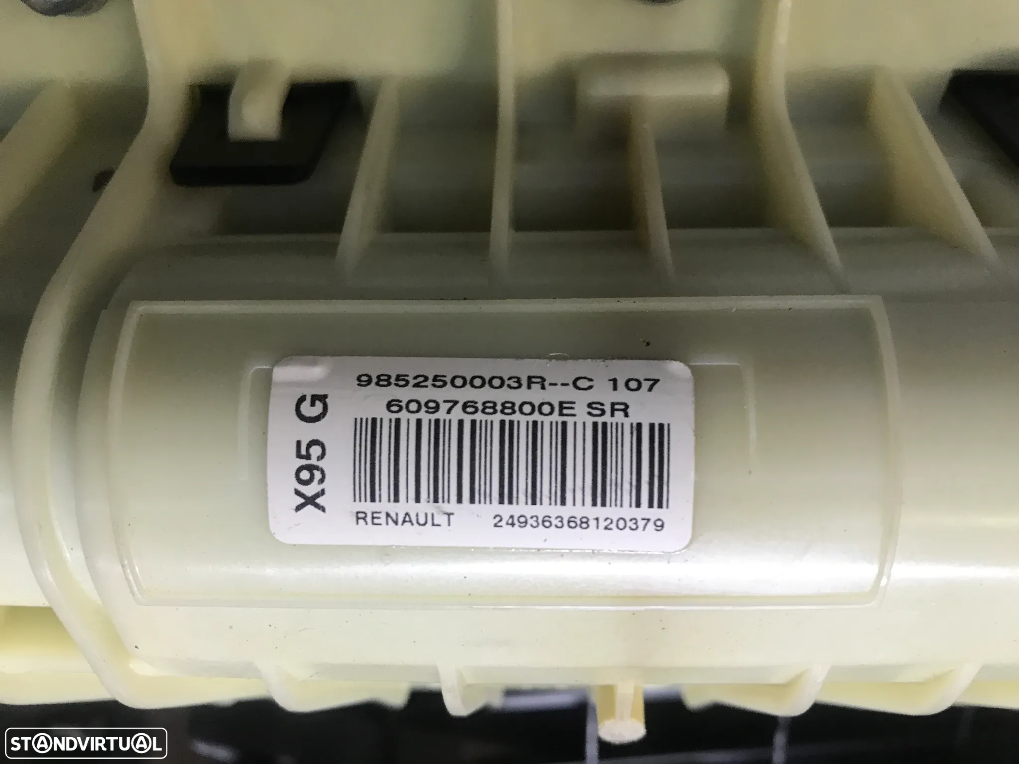 KIT DE AIRBAGS COM TABLIER E PRÉ-TENSORES RENAULT MEGANE III 08-16 - 2