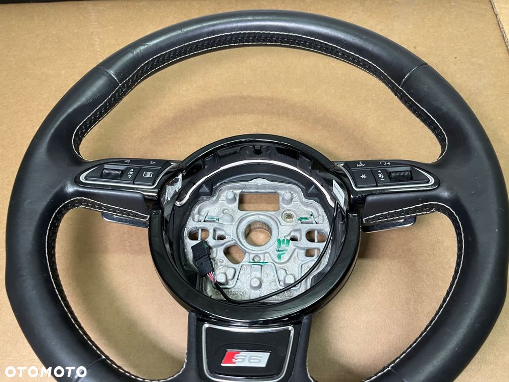 kierownica audi s6 c7 4g0 skÓra kierownica audi a6 s6 4g0 - 6