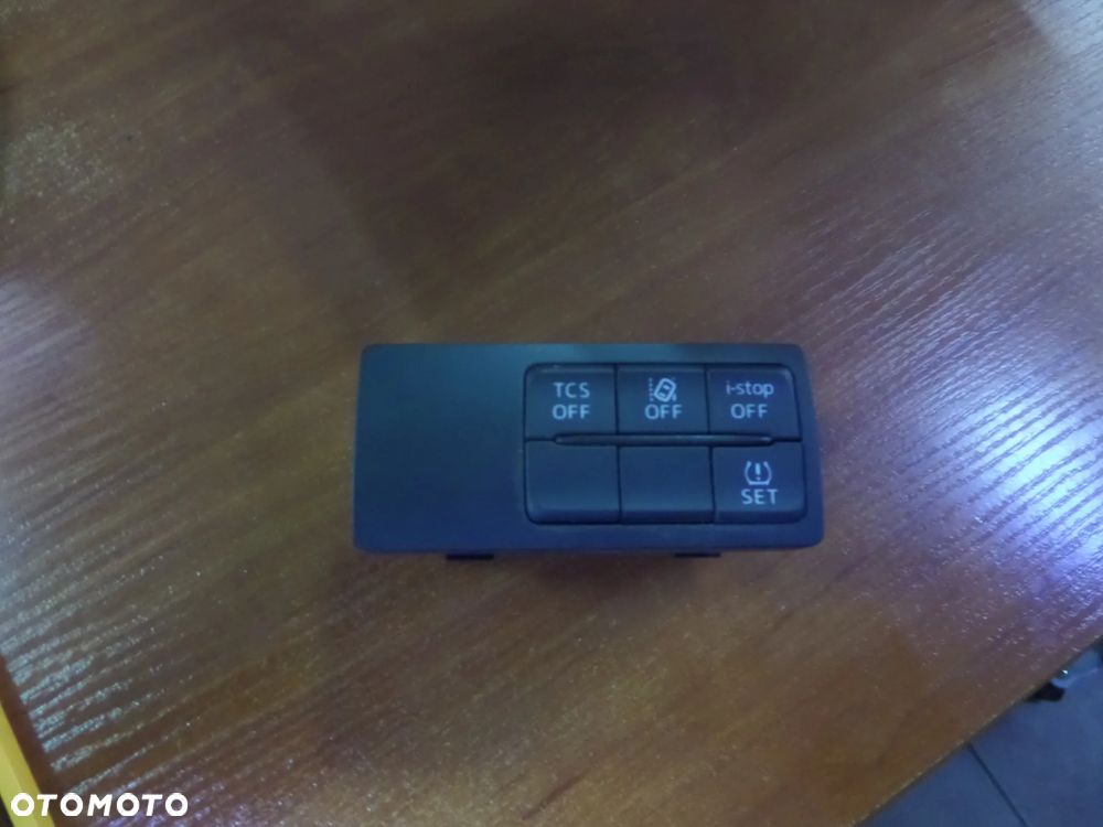 11615 Przełączniki panel TCS I-STOP SET Mazda 3 6 CX-3 CX-5 - 1