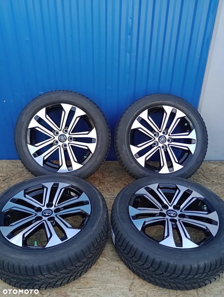 KOŁA ZIMOWE ALUMINIOWE TOYOTA C-HR 5x114 R18 7J ET35 NOWE OPONY TOYO OBSERVE 225/55 R18 102V - 7