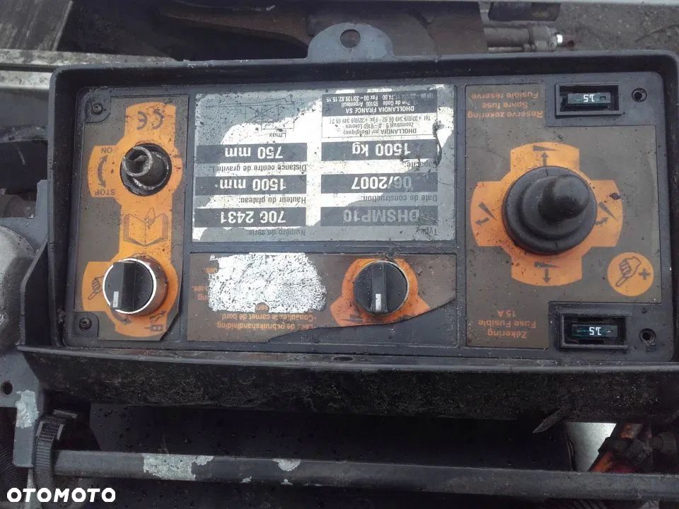 WINDA HYDROKLAPA Dhollandia 24v 2007r - 4