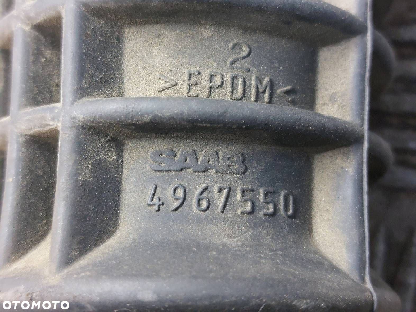 PRZEPŁYWOMIERZ + DOLOT PRZEWÓD RURA SAAB 9-5 I 2.3 T 4967550 4967543 - 3