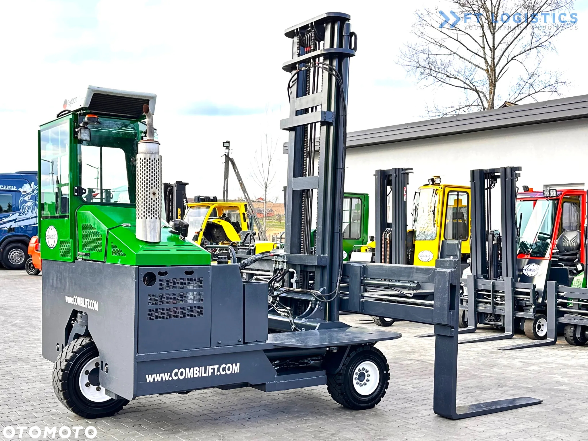 Combilift C5000XL / LPG / KLIMATYZACJA / SZEROKI POZYCJONER / DUPLEX / REGULOWANE WIDŁY / NOWE OPONY / STAN IDEALNY! - 37