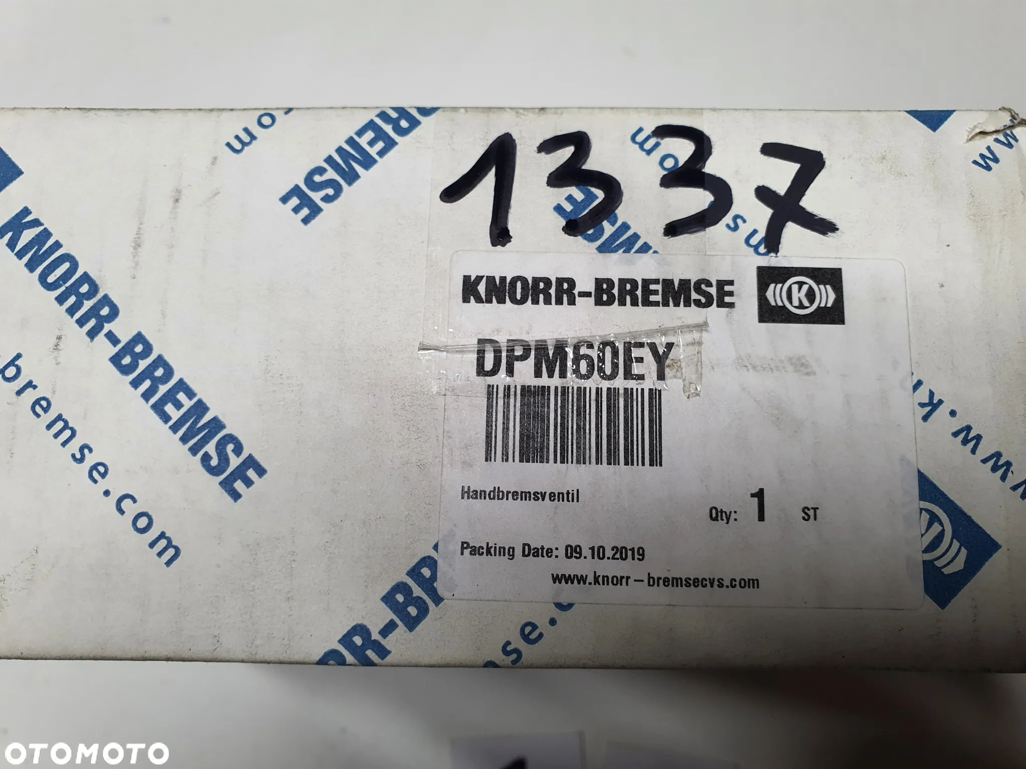 Zawór hamulca ręcznego, dźwignia, manetka Knorr-Bremse DPM60EY, IVECO - 11