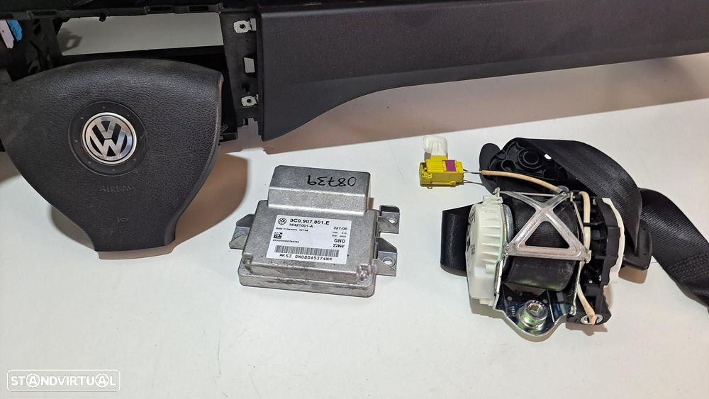 KIT AIRBAG VOLKSWAGEN PASSAT 2007 -3C1857003QT - 4