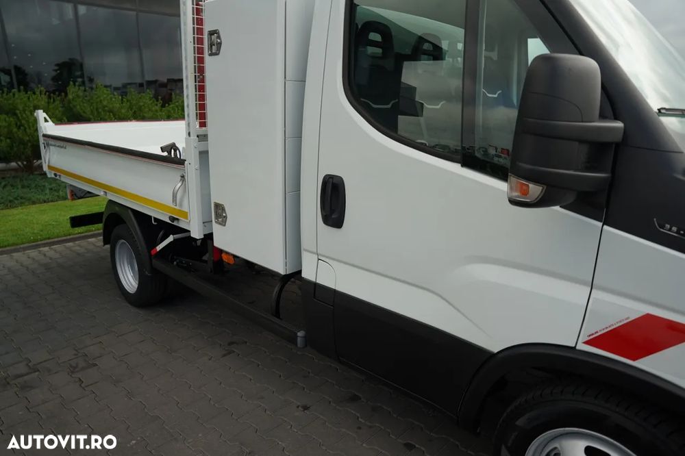 Iveco DAILY 35-140 / BASCULATOR DIN OȚEL + HDS HMF HYFA / CAPACITATE MAXIMĂ DE RIDICARE 430 KG / EXTENSIE MAXIMĂ 2 M / DUBLU / EURO 6 - 22