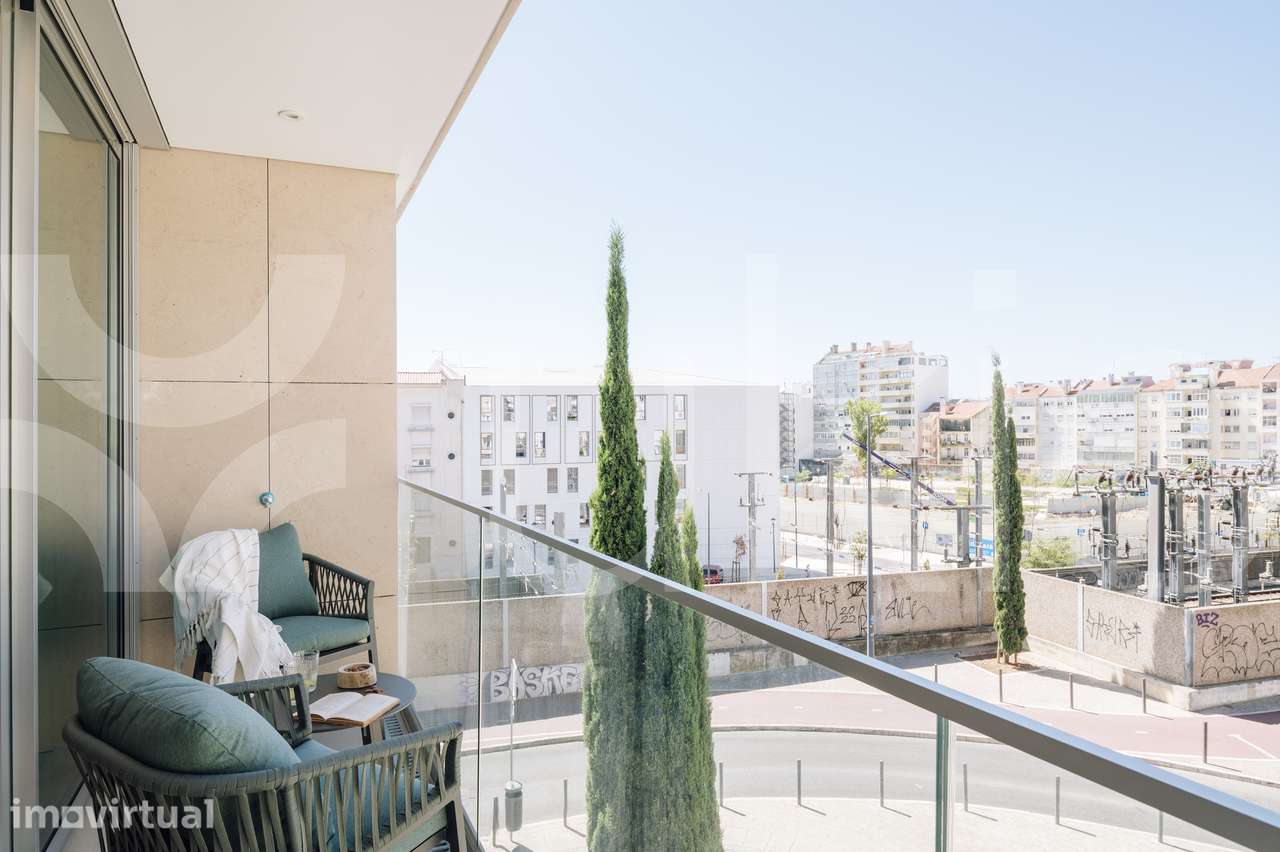 Apartamento T2 com varanda em Alvalade - Grande imagem: 5/22
