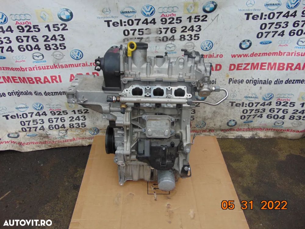 Motor VW 1.0 tgi DBY golf 7 polo t cross skoda fabia rapid octavia seat arona ibiza leon audi a1 sc - 1
