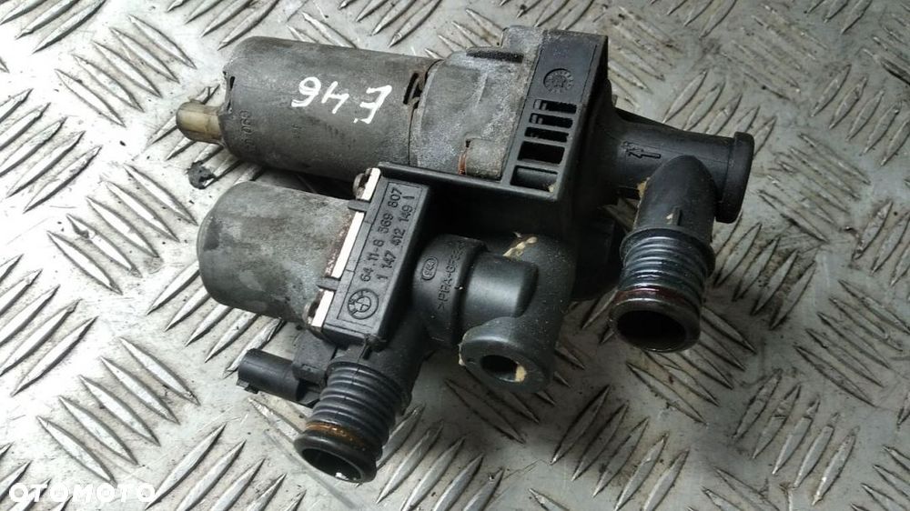 ELEKTROZAWÓR WODY BMW E46 64118569807 - 1