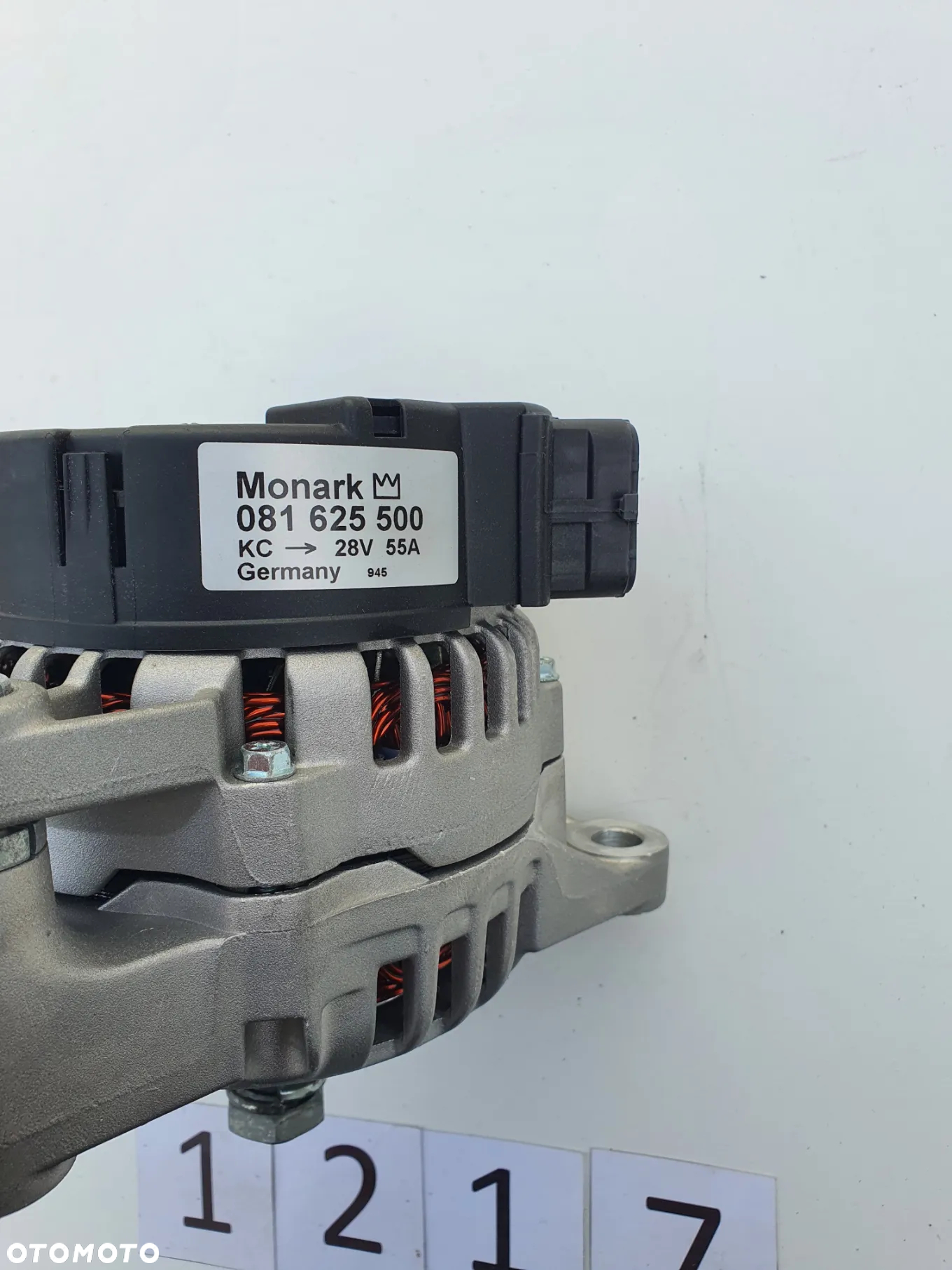 Alternator 28V, 55A Monark 081625500, MAN F2000, L2000, TGA - 3