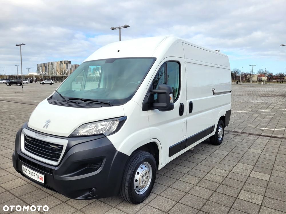 Peugeot Boxer 2xDRZWI BOCZNE KLIMA KAMERA WEBASTO TEMPOMAT FV23% - 2