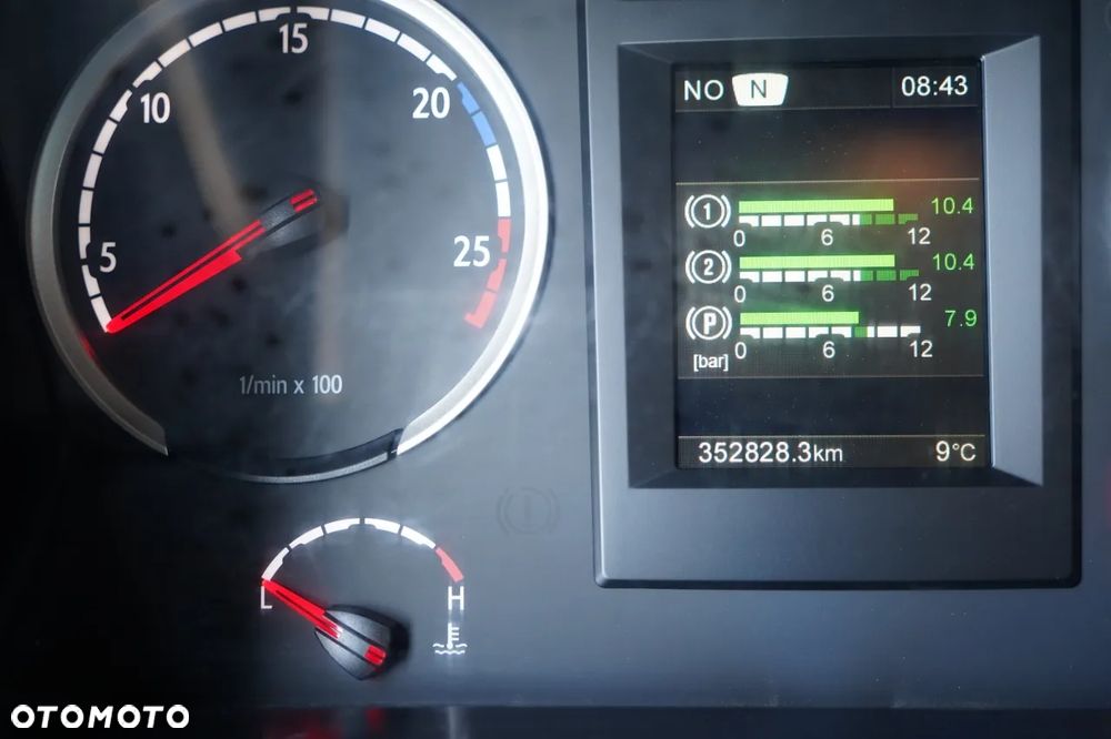 Scania G 490 / 8x4 / WYWROTKA TYLNOZSYPOWA /  HYDROKLAPA / PLANDEKA AUTOMATYCZNA / AUTOMAT / EURO 6 - 39