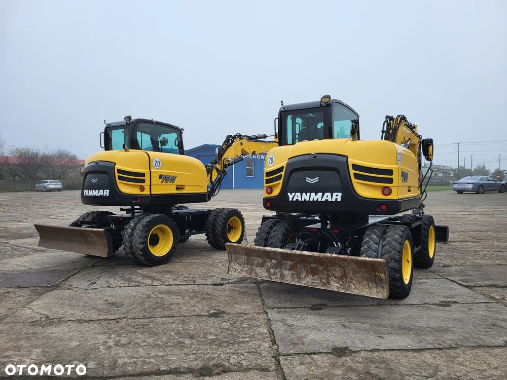 Yanmar B 75 W 8500kg spr z Niemiec Powertilt 2 x łyżka - 7