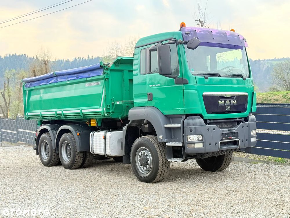 MAN * TGS 26.440 MAN  * Kiper / Wywrotka * 6x6 * Sprowadzona * Bordmatik * Stan Perfekcyjny - 26