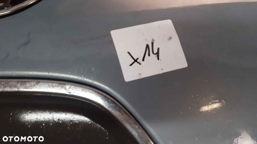 + ZDERZAK PRZÓD PRZEDNI FORD MONDEO MK.4 4 IV 86 BŁĘKITNY HALOGENY - 2