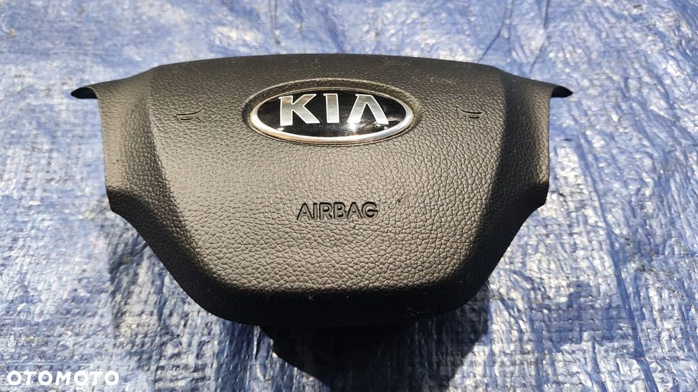 KIEROWNICA MULTIFUNKCYJNA SKÓRA CZARNA KOMPLETNA PODUSZKA AIRBAG KIEROWCY KIA PICANTO II 2 - 15