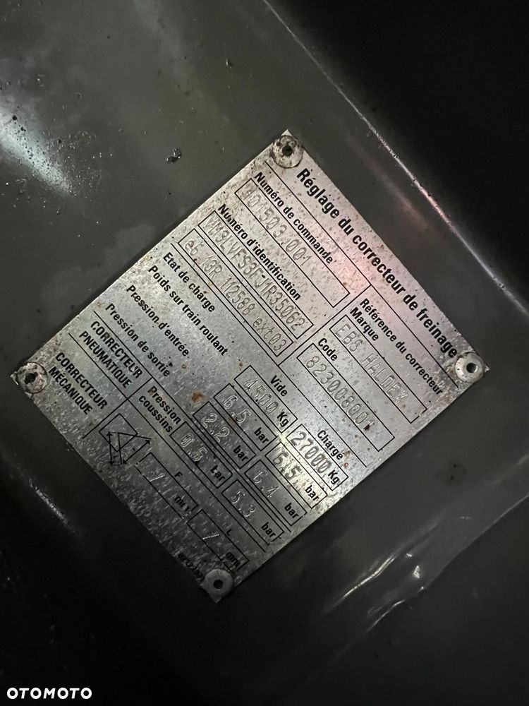 Lamberet chłodnia 2018 oś podnoszona agregat vector 1550 drukarka winda - 9