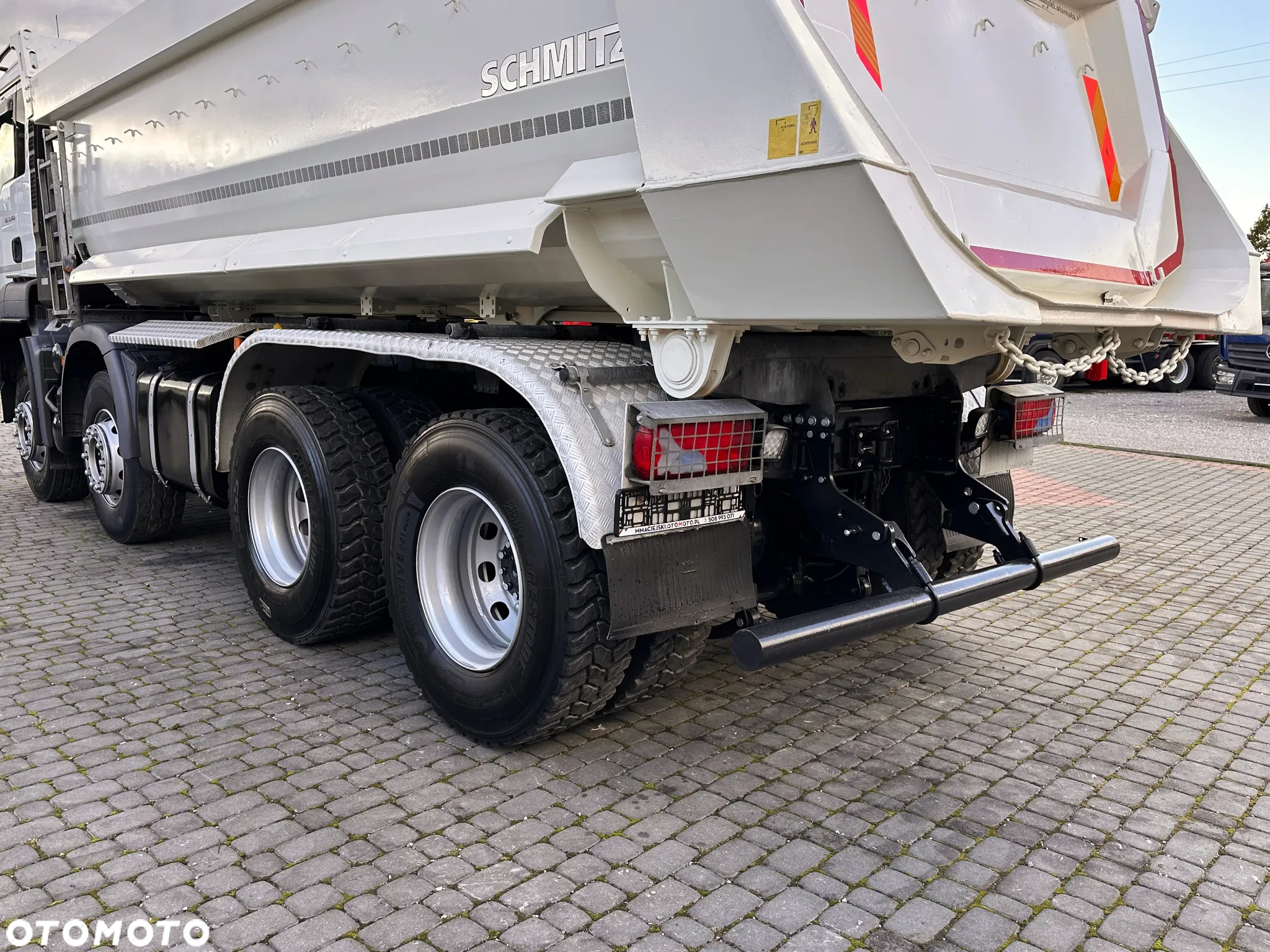 MAN TGS 35.460 8x4 WYWROTKA SCHMITZ MULDA - 9
