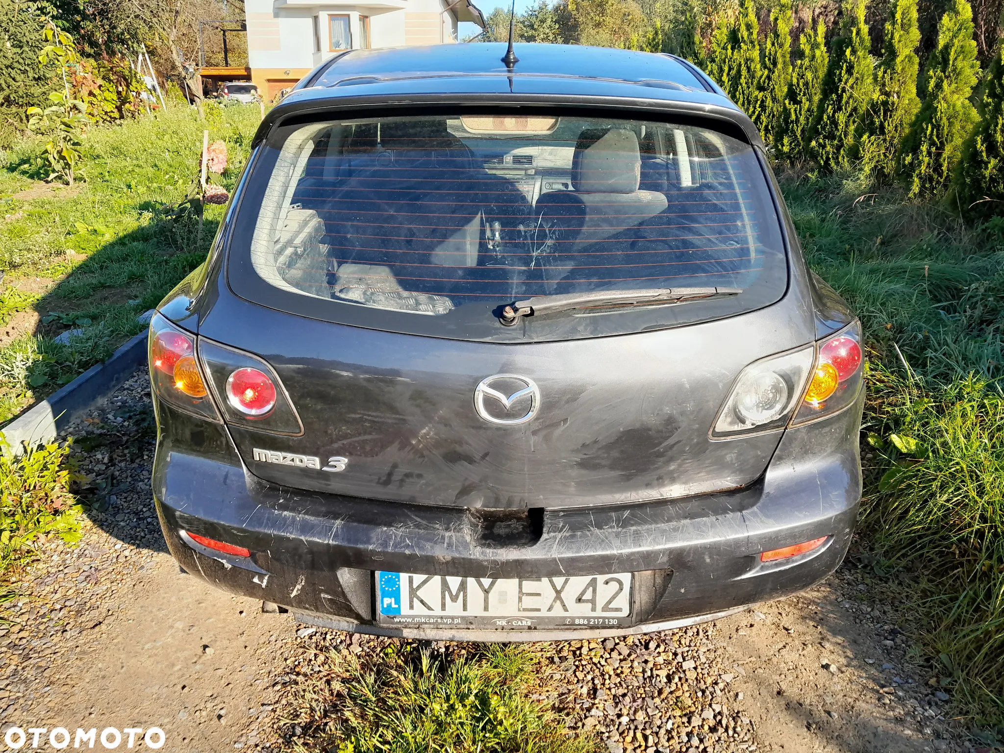 Mazda 3 BK 03-09 HB Zderzak  tylny tył - 7