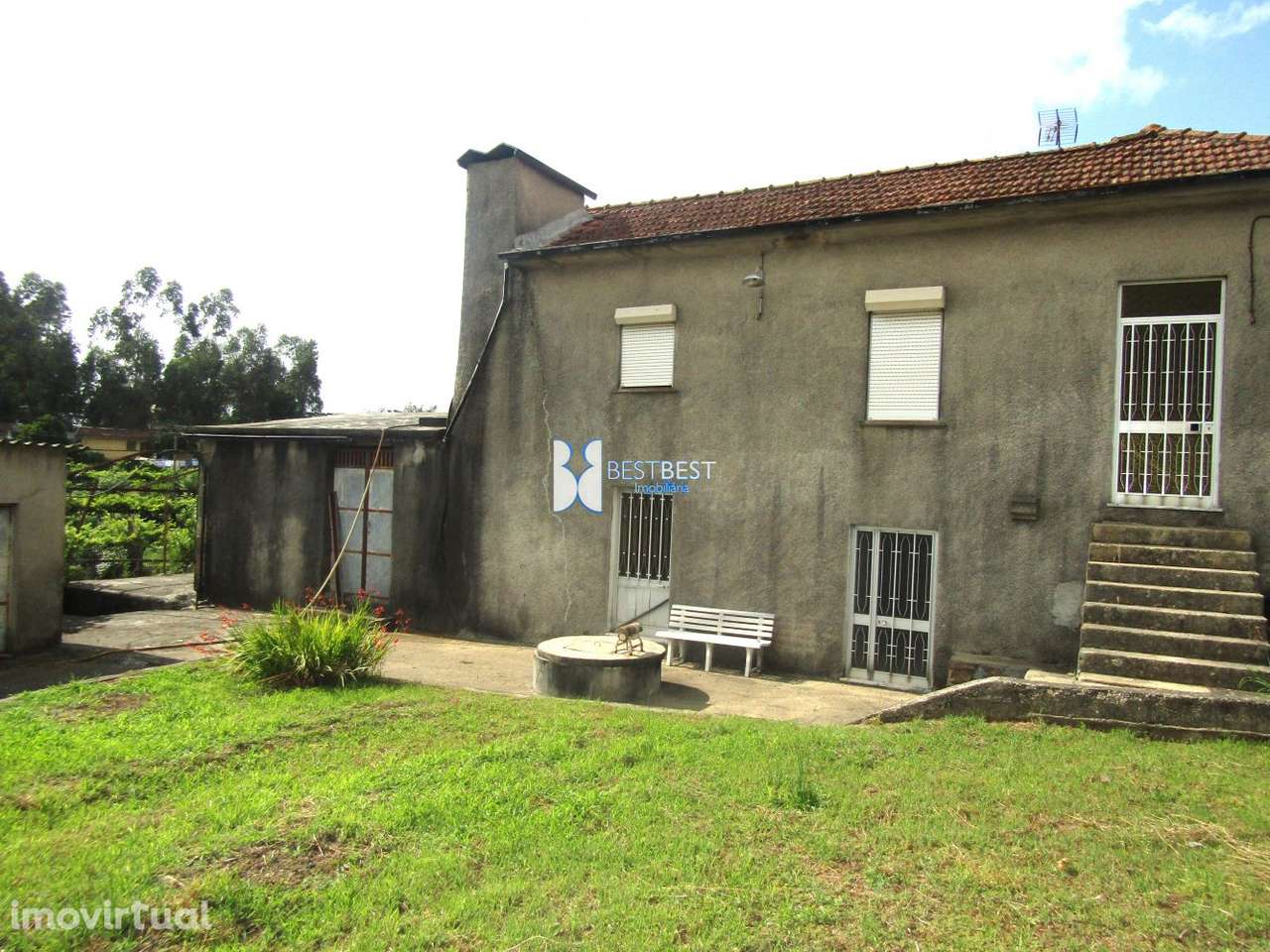 DUAS MORADIAS PARA RESTAURO,MAIS  TERRENO ( 3 ART.MATRICIAIS ),JUNTO C - Grande imagem: 4/47