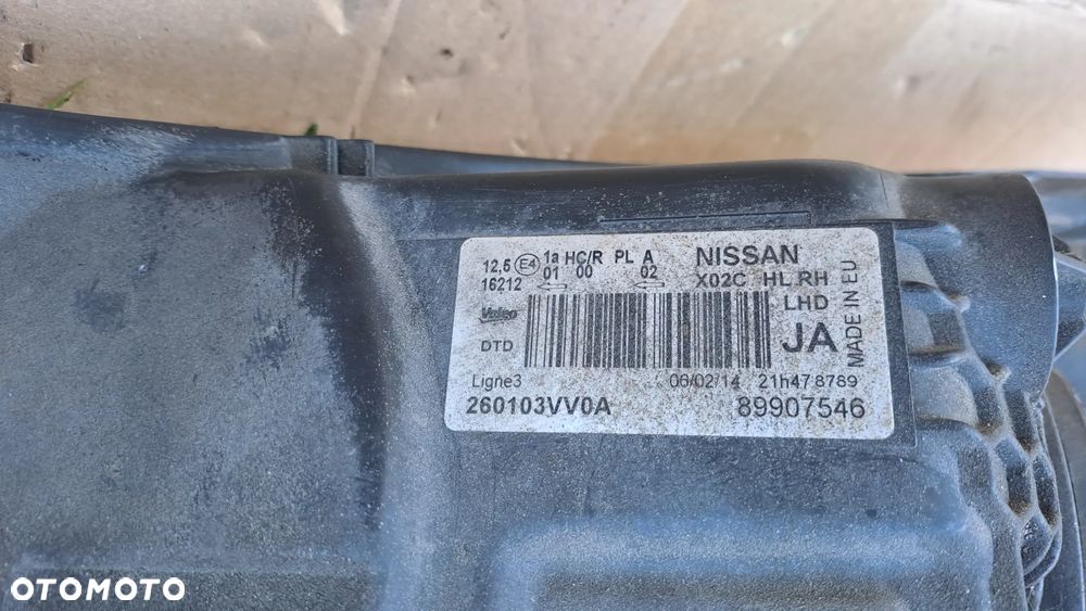NISSAN NOTE II PRAWA LAMPA PRZÓD PRZEDNIA 260103VV0A - 6