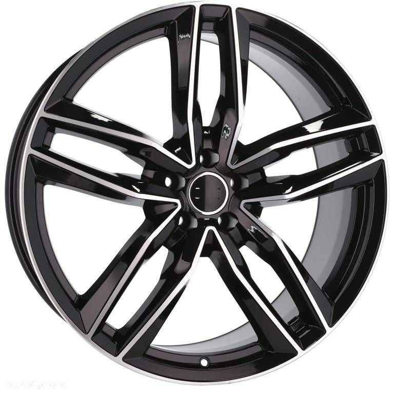 4x Felgi 18 m.in. do AUDI A4 B6 B7 B8 B9 A6 C6 C7 C8 A8 D3 D4 D5 Q2 Q3 Sline Quattro - BK690 - 9