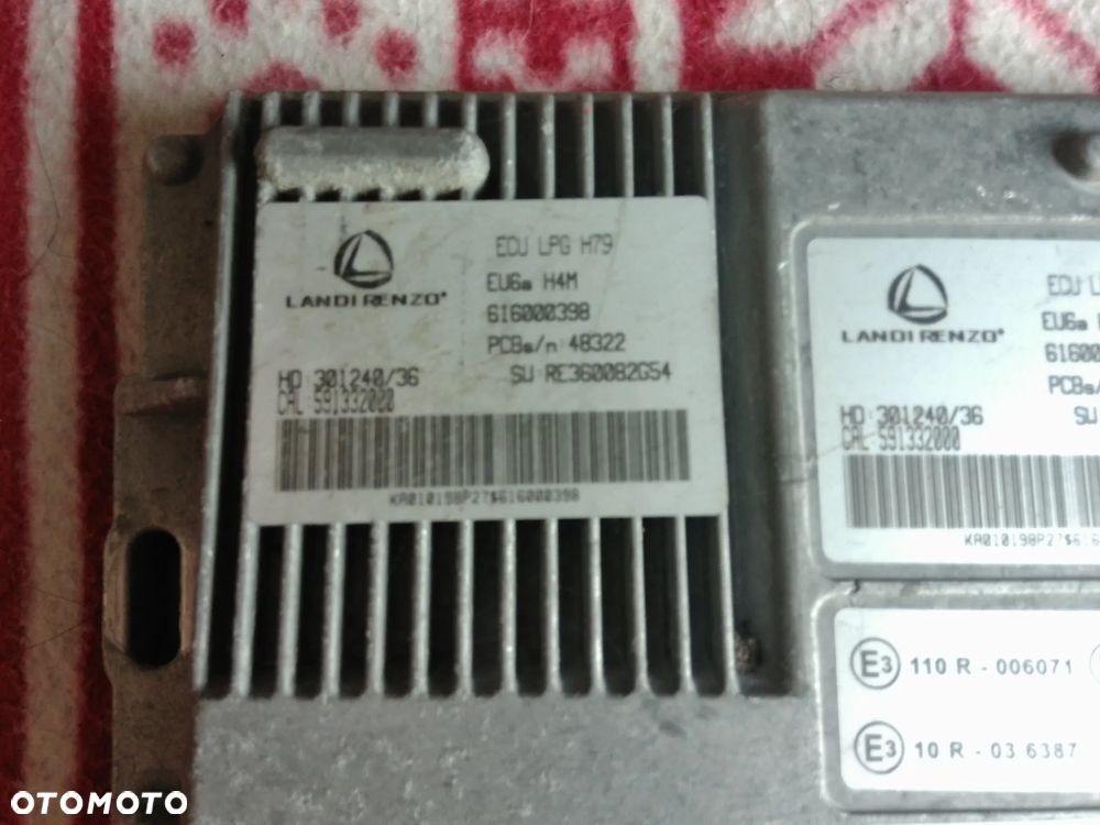 DACIA DUSTER 1,6 SCE STEROWNIK LPG LANDI ECU LPG H79 EU6A H4M - 3
