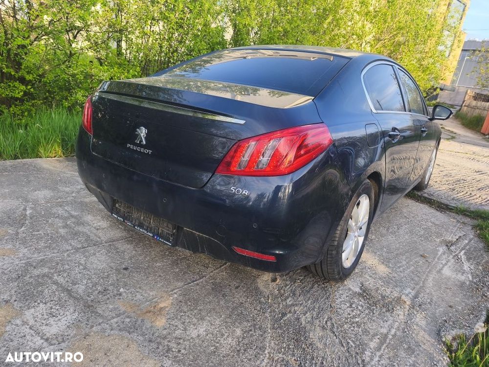 Bară spate Peugeot 508 sedane berlină KGN albastru  2012 - 5