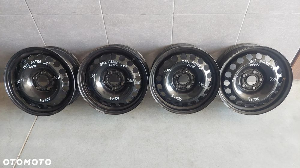 FELGI STALOWE OPEL ASTRA K R2018 5X105 6J 15CALI