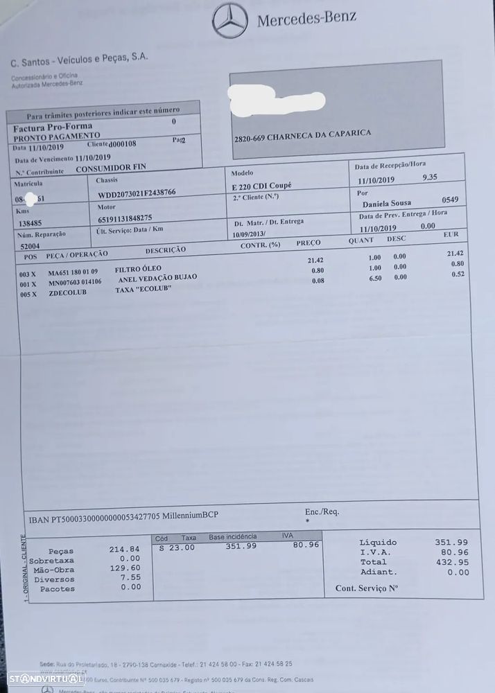 Mercedes-Benz E 220 CDi BlueEfficiency Auto - 29