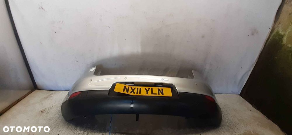 ^ ZDERZAK TYŁ TYLNY RENAULT MEGANE 3 III TEKNG ZŁOTY PIASKOWY PDC CZUJNIKI 5D 5 DRZWI HB - 1