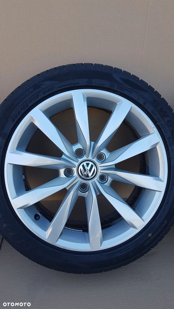 KOŁA FELGI Z OPONAMI ZIMA VW GOLF VII 5G0 7Jx17 ET49 DEMONTAŻ 2025 - 3