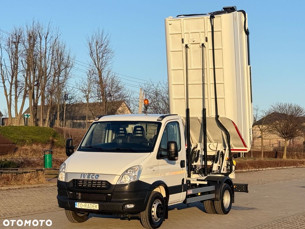 Iveco DAILY 72-180 180KM * Śmieciarka QUBE *Wywrotka / Zgniatarka/Idealny Stan !!! - 22